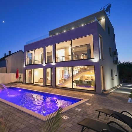 Rhapsody In Green - Luxury Villa In Zadar Crno Luaran gambar